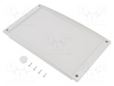 Front panel; polycarbonate; W: 157mm; L: 257mm; Series: CARDMASTER