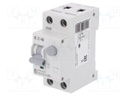 RCBO breaker; Inom: 16A; Ires: 30mA; Max surge current: 250A; 230V