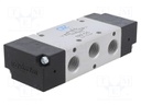 Pneumatic valve; 5/2 bistable; G 1/4"; Pressure: -0.9÷10bar; 60°C