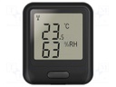 Data logger; temperature,humidity; ±0,3°C; ±2%; Temp: -20÷60°C