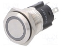 Switch: vandal resistant; Pos: 2; SPDT; 3A/240VAC; 3A/240VDC; ON-ON