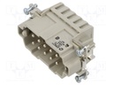 Connector: rectangular; male; EPIC H-BE; PIN: 10; 10+PE; 16A; 500V