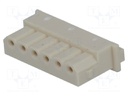 Plug; wire-board; female; SPOX; 2.5mm; PIN: 6; w/o contacts; 250V