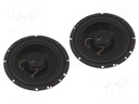 Car loudspeakers; two-way; 165mm; 85W; 90÷20000Hz; 2 loudspeakers