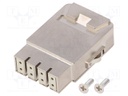 Connector: HDC; module,contact insert; female; C146,GigaBit