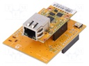 Expansion board; Ethernet,SPI; WIZ550IO; RJ45,pin strips