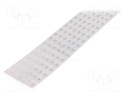 Reflector; self-adhesive; Body dimensions: 50x5000x0.6mm