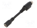 Adapter; Out: KYCON KPPX-4P; Plug: straight; Input: 5,5/2,5