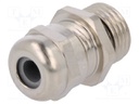 Cable gland; with long thread; M16; IP68; Mat: brass; 10bar