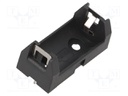 Holder; PCB,THM; Leads: for PCB; Size: 1/2AA,CR2; Batt.no: 1