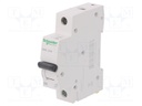 Circuit breaker; 230/400VAC; Inom: 6A; Poles: 1; DIN; Charact: B; 6kA