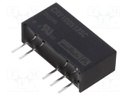 Isolated Board Mount DC/DC Converter, ITE, 2 Output, 1 W, 12 V, 42 mA, -12 V