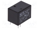 Relay: electromagnetic; SPDT; Ucoil: 24VDC; 1A/120VAC; 1A/24VDC; 1A