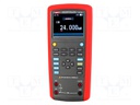 Meter: calibrator; loop; VDC: 200mV,30V; 0÷24mA; ±(0.01%+1digit)