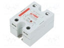 Relay: solid state; Ucntrl: 90÷280VAC; 80A; 48÷280VAC; -30÷80°C