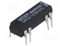 Relay: reed; SPDT; Ucoil: 24VDC; 0.5A; max.100VDC; max.100VAC; 290mW