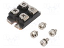 Module: diode; double independent; 100V; If: 2x40A; ISOTOP; screw