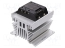 Relay: solid state; Ucntrl: 90÷240VAC; 75A; 48÷480VAC; 3-phase; DIN