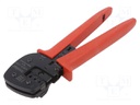 Tool: for crimping; terminals