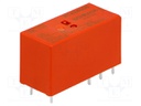 Relay: electromagnetic; DPDT; Ucoil: 5VDC; 8A/250VAC; 8A/30VDC; 8A