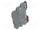 Relay: interface; SPDT; Ucoil: 24VDC; Ucoil: 24VAC; 3A; Mounting: DIN