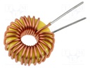 Inductor: wire; THT; 20uH; 2A; 70mΩ