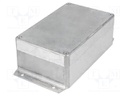 Enclosure: multipurpose; X: 100mm; Y: 160mm; Z: 60mm; aluminium; IP67