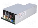 Power supply: switched-mode; 400W; 113÷370VDC; 80÷264VAC; OUT: 1