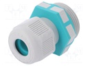 Cable gland; M25; IP68; Mat: polyamide; grey; UL94V-2