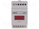 Voltmeter; digital,mounting; 100÷265V; Meas.accur: ±1%; True RMS