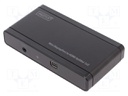 Splitter; DisplayPort 1.2a,HDCP 1.3; Colour: black; 4096x2160px