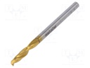 Drill bit; for metal; Ø: 3.3mm; L: 49mm; HSS-CO; film,separately