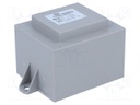 Transformer: encapsulated; 18VA; 230VAC; 9V; 2A; Mounting: PCB; IP00