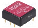 Converter: DC/DC; 10W; Uin: 9÷36V; 12VDC; Iout: 830mA; 1"x1"; 15g