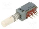 Switch: push-button; Pos: 2; DPDT; 0.1A/30VDC; ON-ON; Mounting: THT