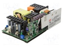 Power supply: switched-mode; 500W; 127÷370VDC; 90÷264VAC; OUT: 1