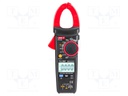 AC/DC digital clamp meter; Øcable: 30mm; I DC: 40/400A; True RMS