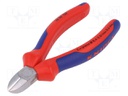 Pliers; side,cutting; ergonomic two-component handles