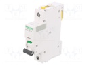 Circuit breaker; 230VAC; Inom: 16A; Poles: 1; DIN; Charact: B; 10kA