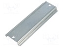 DIN rail; steel; W: 35mm; H: 7.5mm; L: 108mm; TG-ABS1212,TG-PC-1212