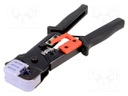 Tool: for RJ plug crimping