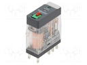 Power Relay, DPDT, 220 VAC, 5 A, Zelio RXG Series, Socket