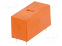 Relay: electromagnetic; SPST-NO; Ucoil: 12VDC; 12A/250VAC; 360Ω