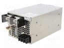 Power supply: industrial; single-channel,universal; 15VDC; 43A