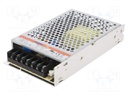 Power supply: switched-mode; voltage source; 150W; 48VDC; 3.3A