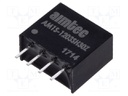 Converter: DC/DC; 1W; Uin: 10.8÷13.2V; 3.3VDC; Iout: 303mA; SIP4