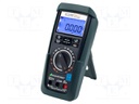 Digital multimeter; IR; LCD 4-6/7 digits (60000),bargraph; 2x/s