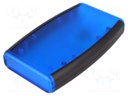 Enclosure: multipurpose; X: 89mm; Y: 147mm; Z: 24mm; 1553; ABS; blue