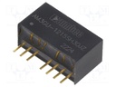 Converter: DC/DC; 3W; Uin: 4.5÷36V; Uout: 15VDC; Iout: 200mA; SIP8