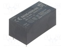 Converter: AC/DC; 5W; Uout: 5VDC; Iout: 1A; 63%; Mounting: PCB; 4000V